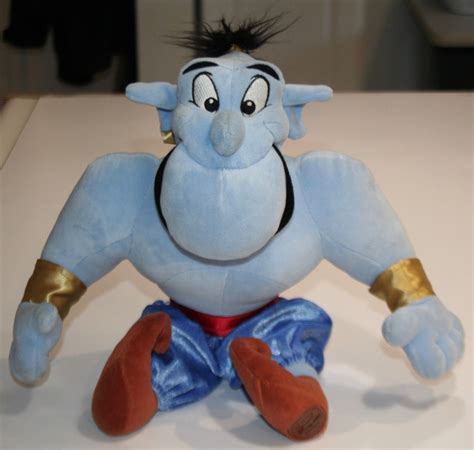 Disney Store Authentic Exclusive Aladdin 15'' Genie Plush Stuffed Doll ...