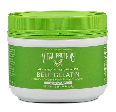 Beef Gelatin - Unflavored | Beef gelatin, Beef gelatin powder, Gelatin ...