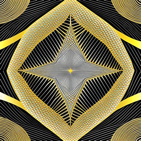 Black and Gold Geometric Shape Vibrant Colors Nursery Art Nursery Decor Digital Art · Creative ...