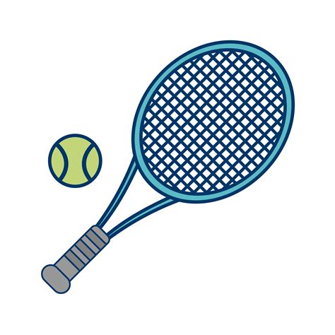 Tennis Icon Vector Illustration 422970 Vector Art at Vecteezy