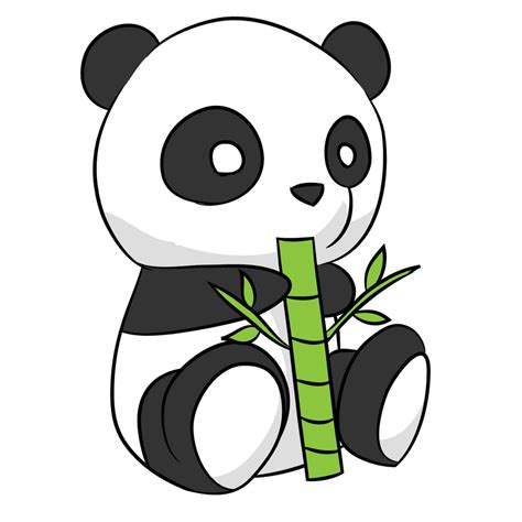 Cute panda drawing by arycarys on DeviantArt