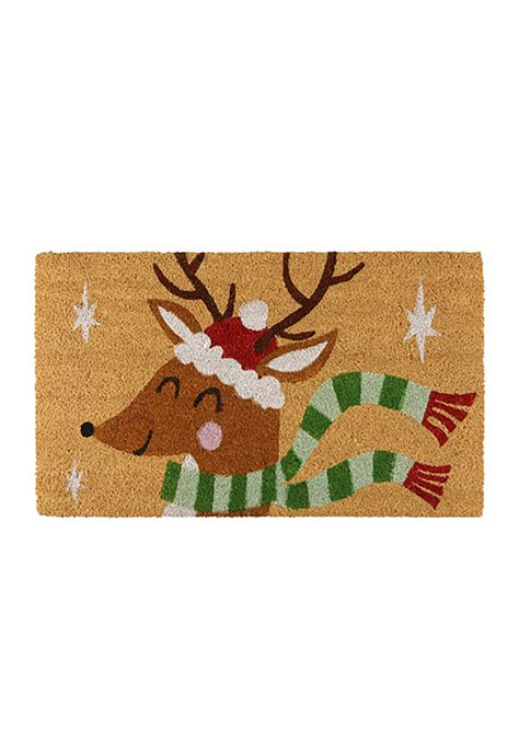 Christmas Reindeer Festive Doormat