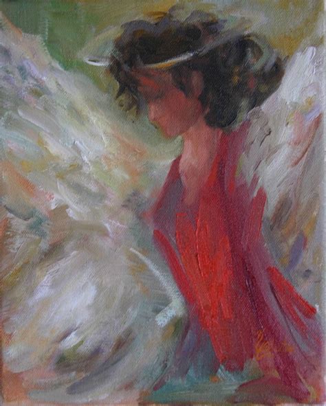 Dancing Angel Painting by Kathy Chester - Fine Art America