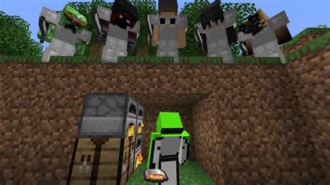 Minecraft Speedrunner VS 5 Hunters THE LAST MANHUNT. - Mindovermetal English