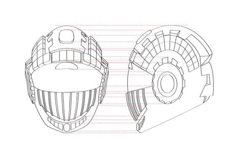 Entry #78 by jdchuladesign1 for Re-make A Robot Helmet | Freelancer