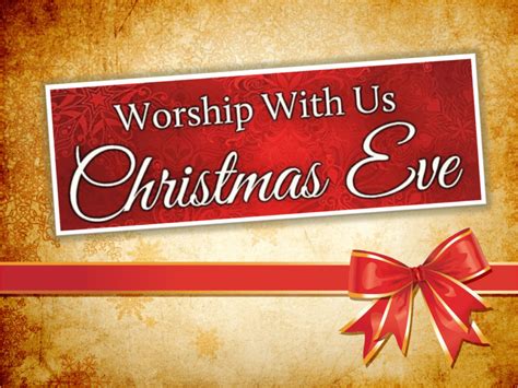 Christmas Eve Worship Services - Worthington United Methodist Church