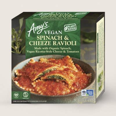 Amy's Kitchen - Amy's Vegan Spinach Ravioli Bowl