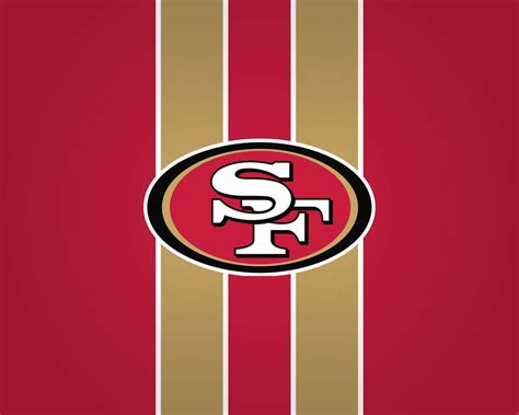 Download San Francisco 49ers Logo With Gold Stripes Wallpaper ...