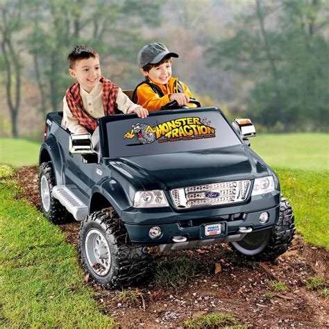 Fisher-Price Power Wheels Ford F150 Truck Battery Powered Riding Toy ...