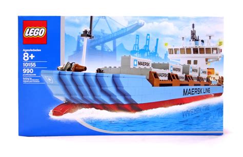 Maersk Line Container Ship - LEGO set #10155-1 (NISB) (Building Sets ...