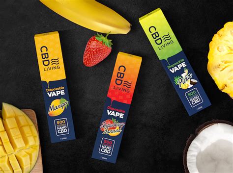 CBD Living Launches New Disposable Vapes with Twice the CBD