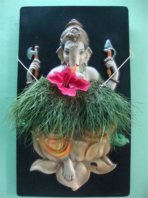 Durva is sacred grass... - Goddess Vidya