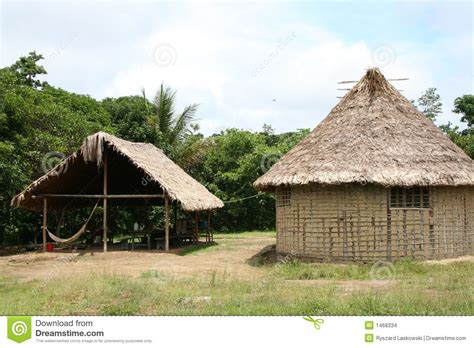 Indian huts. Huts in indian village in Venezuela, Rio Caura #Sponsored ...