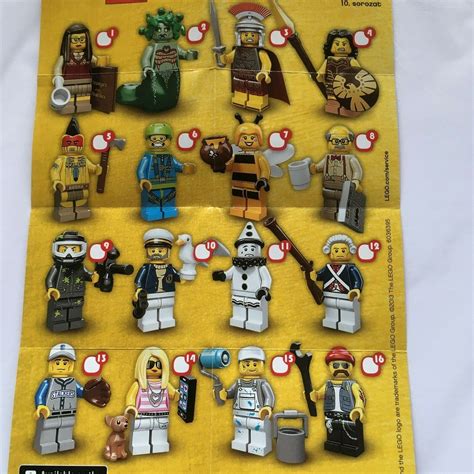 GENUINE LEGO MINIFIGURES FROM SERIES 10 CHOOSE THE ONE YOU NEED /NEW | eBay