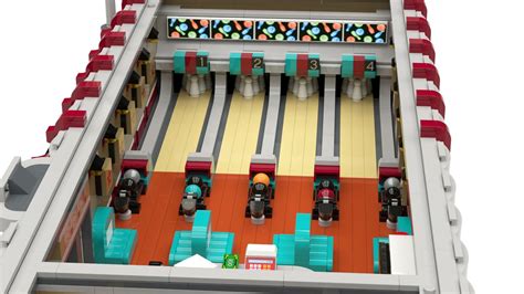 Retro Bowling Alley | Lego projects, Bowling, Lego