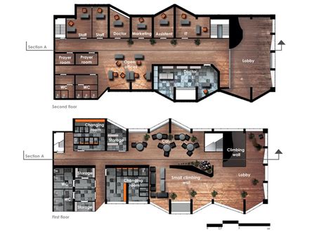 Floorplan Community Center by zlaja on DeviantArt