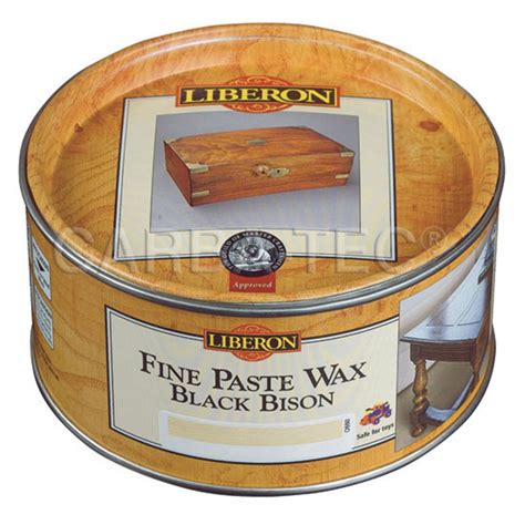 Liberon Black Bison Paste Wax - 500ml - Neutral | Stains & Waxes - Carbatec