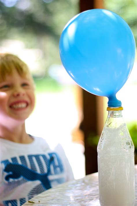 Fizzy Balloons - I Can Teach My Child! | Science for kids, Fun science, At home science experiments