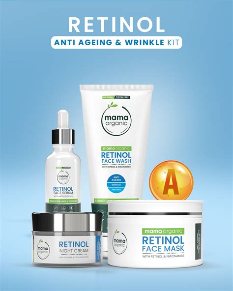 Retinol Anti Aging & Wrinkles Kit | Flat 20% off – Mama Organic