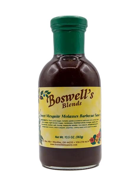 BBQ, Glazes & Steak Sauces – Boswell's Beanery