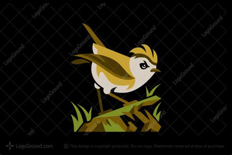 Firecrest Bird Logo