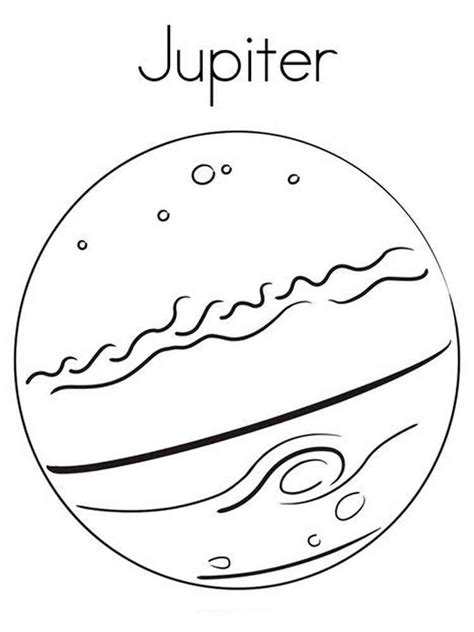 Planets coloring pages