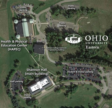 Ohio University Campus Map