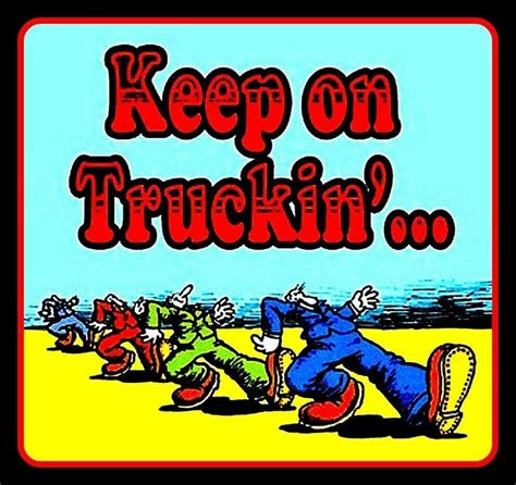 4 Keep on Truckin' Vinyl Sticker. Grateful Dead R. - Etsy