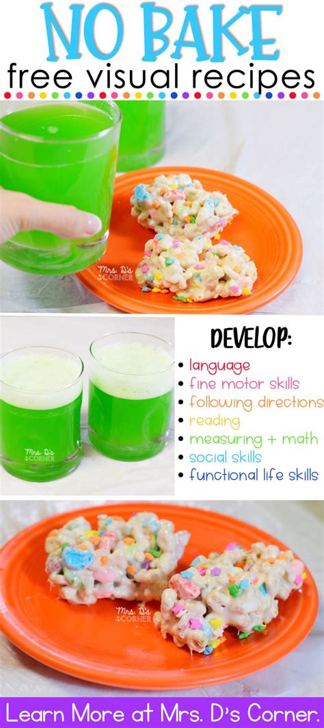 FREE Visual Recipes with REAL pictures ( for special education ...