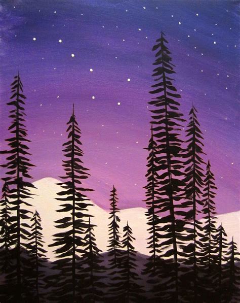 Find Your Next Paint Night | Muse Paintbar | Simple acrylic paintings ...