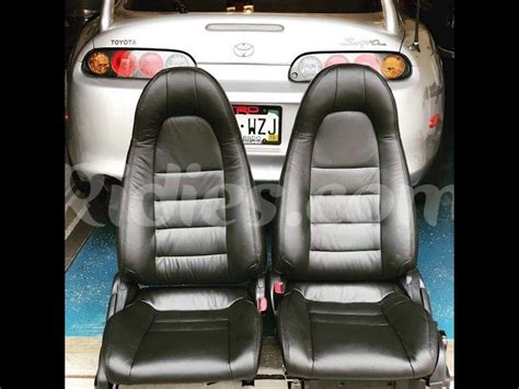 1997-1998 Toyota Supra MK4 / MKIV OEM Replacement Leather Seat Covers ...