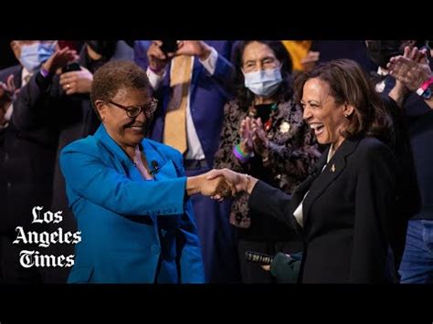 Karen Bass sworn in as Los Angeles' first female mayor - Los Angeles Times