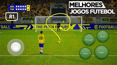 6 MELHORES JOGOS De FUTEBOL Para Android-ios em 2022 - YouTube