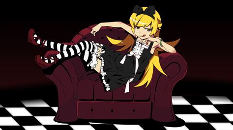 Anime Monogatari (Series) Shinobu Oshino Wallpaper | Anime wallpaper ...