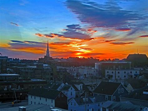 © Photo: Fiery Sunrise, Portsmouth | PortsmouthNH.com