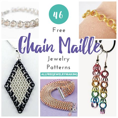 46 Free Chain Maille Jewelry Patterns | AllFreeJewelryMaking.com