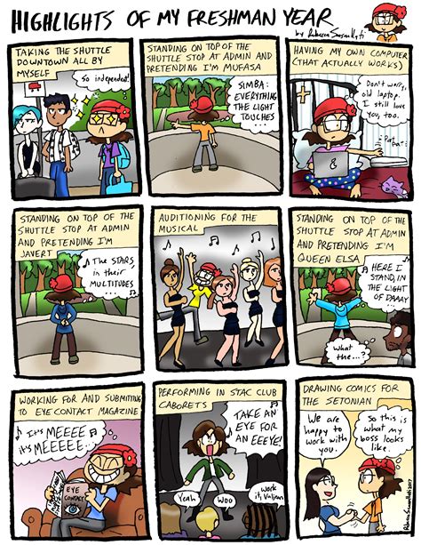 Back to School 2017 Comic Part 1 | Setonian Online