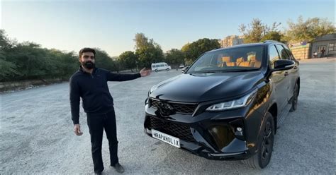 2017 model Toyota Fortuner modified with Legender kit & black PPF looks neat - Techno Blender ...