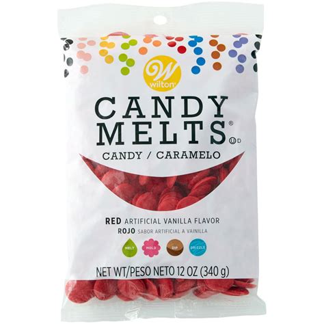 Wilton | Candy melts, Wilton candy melts, Red candy