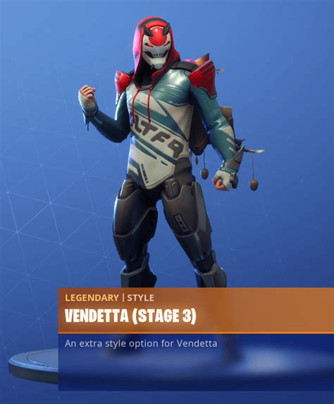 Fortnite Season 9 Battle Pass Tier 100 Vendetta Skin All Challenges, Styles & Rewards - Fortnite ...