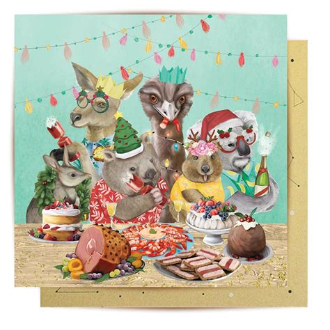 Buy Greeting Card Festive Feast Online | Worldwide Delivery ...