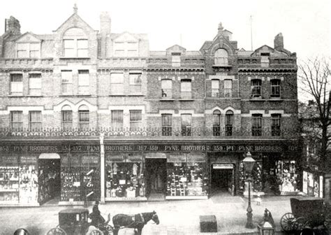 Lewisham High Road featuring Pyne Brothers store, c1890s. | Lewisham ...