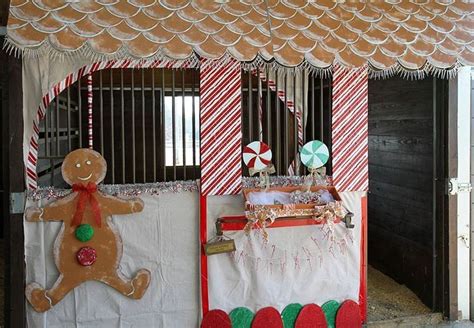 decorated horse stall front | Stall decorations, Horse stall ...