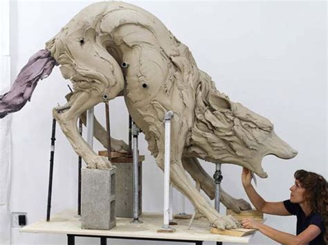 Sculptures can be made from soil | Sculpture clay, Animal sculptures, Sculpture