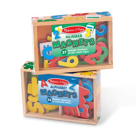 Magnetic Letters & Numbers Bundle- Melissa and Doug