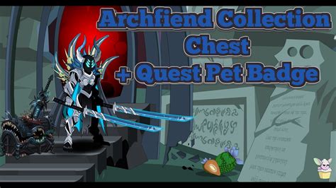 ~AQW~ Archfiend Collection Chest + BADGE! Nulgath Birthday 2022 - YouTube