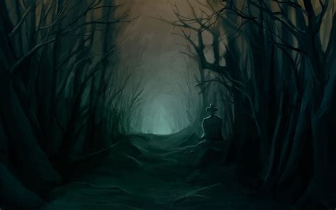 Halloween Woods Wallpapers - Wallpaper Cave