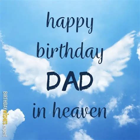 Happy Birthday In Heaven Quotes Dad | C Foto Gambar