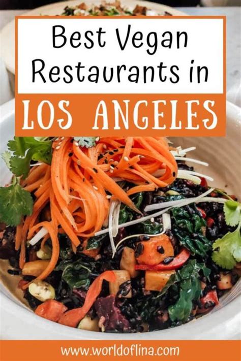 Vegan in Los Angeles - The Perfect Food Guide - World of Lina