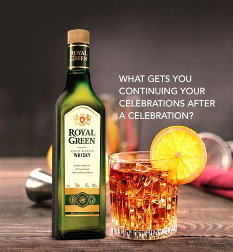 ROYAL GREEN DELUXE BLENDED WHISKY (1000 ml)